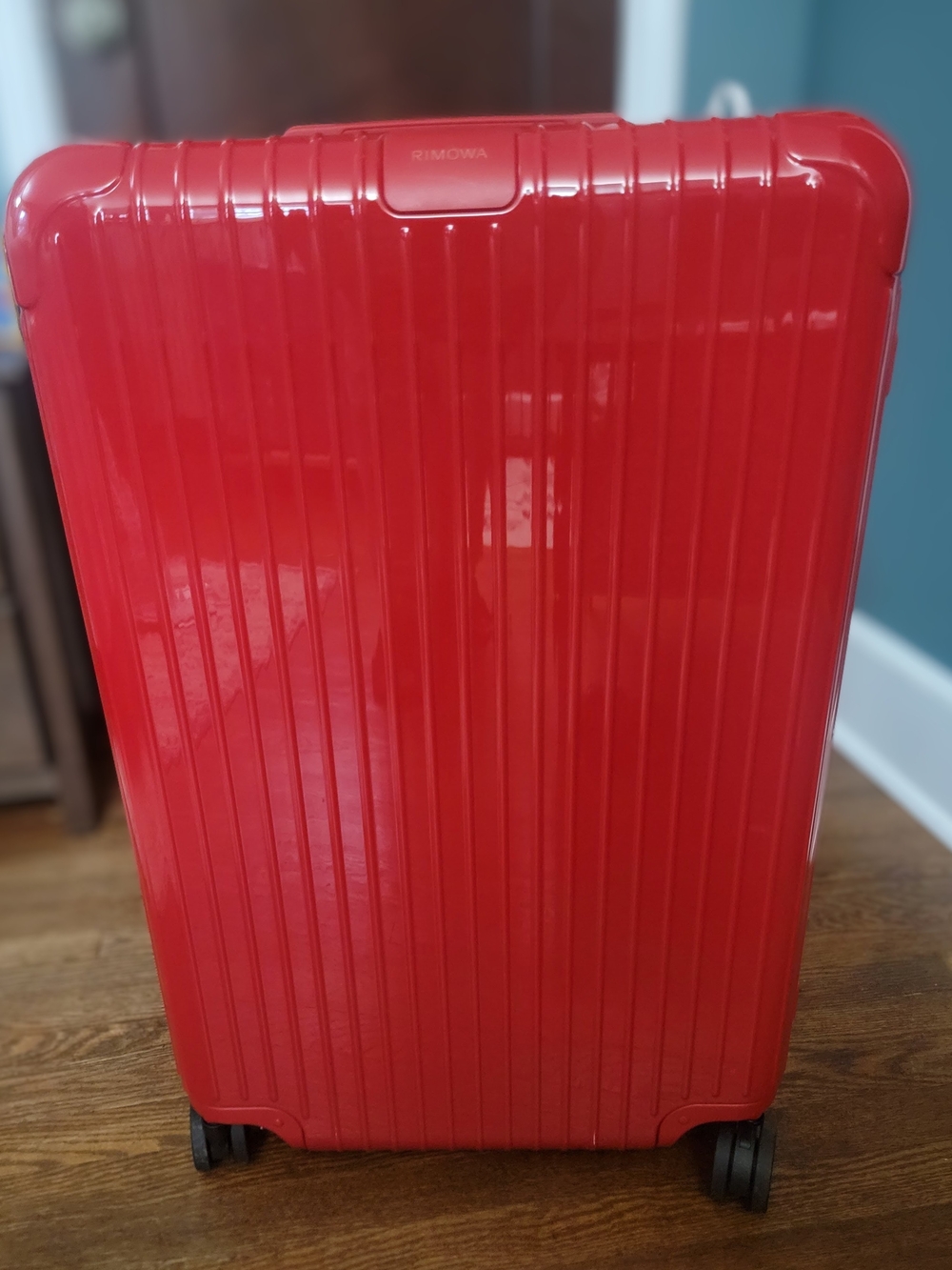 Rimowa Check In L Gloss Red NWT